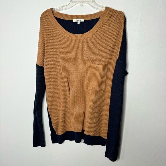 Madewell color block sweater size small - Picture 1 of 5